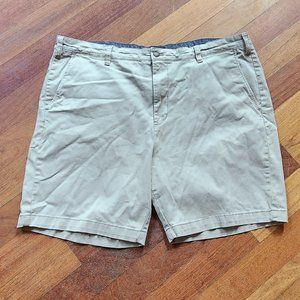Nautica "The Deck Short - Classic Fit" Flat Front Shorts Size 40W